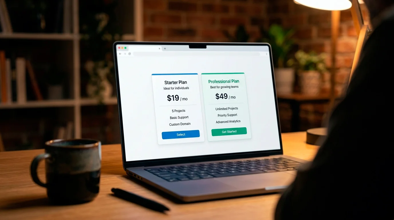 Player comparing sticky and non-sticky welcome bonus offers side by side on a laptop