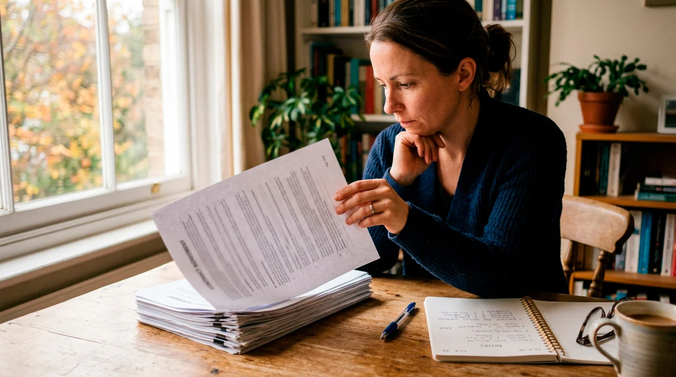 Player reading sticky and non-sticky welcome bonus terms in a casino contract
