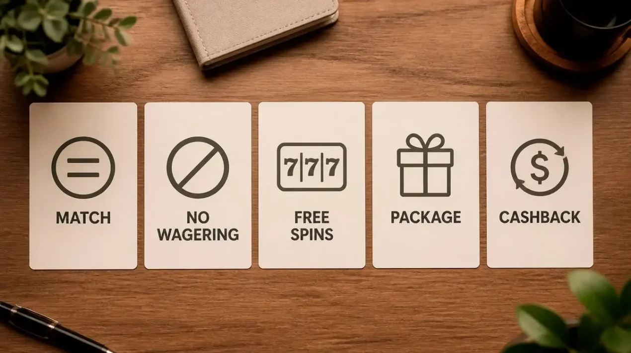 Casino Welcome Bonus Types in the UK: A Complete Map of the 2026 Offer Page