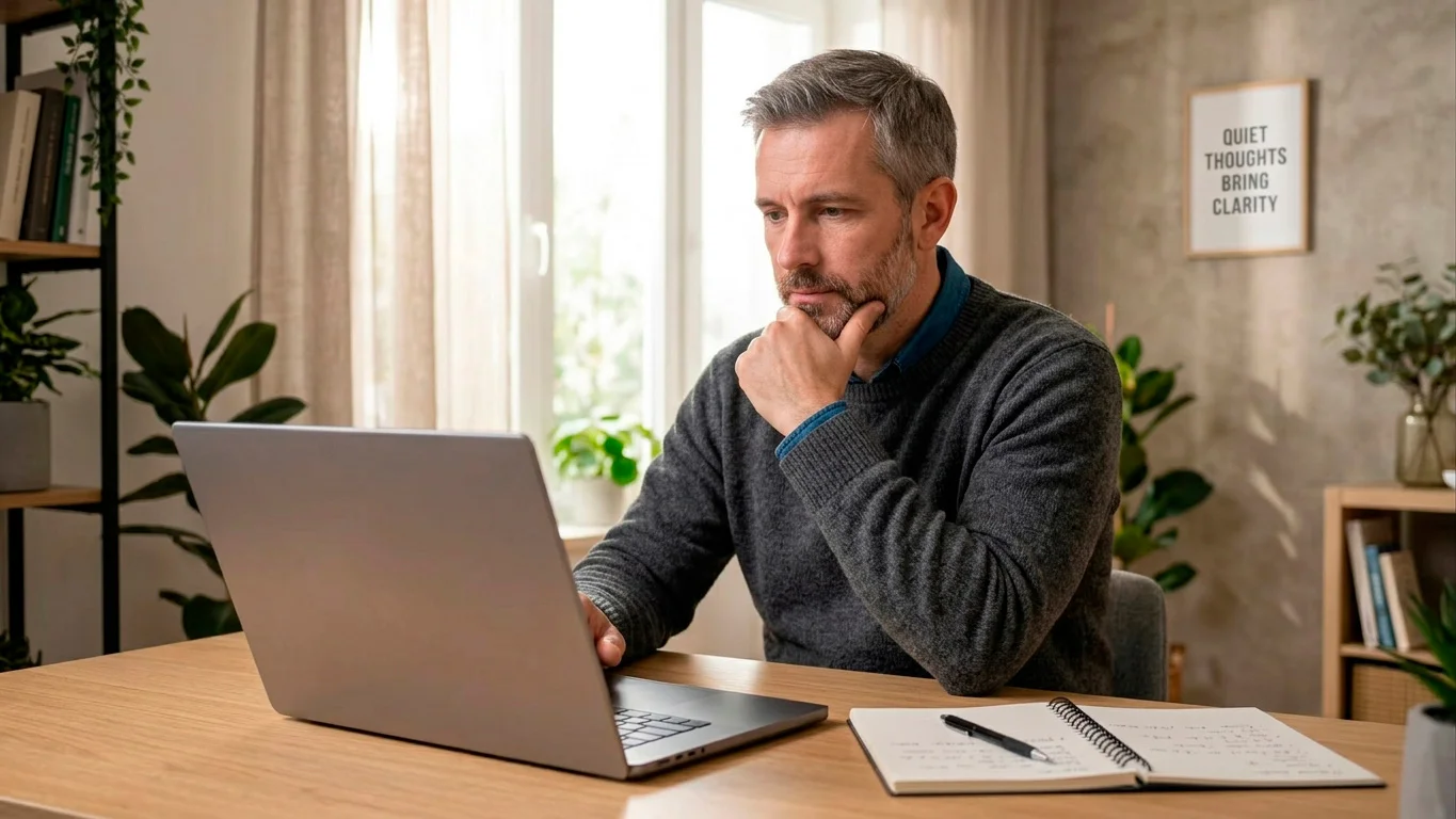 Player making informed welcome bonus claim decision at operator screen
