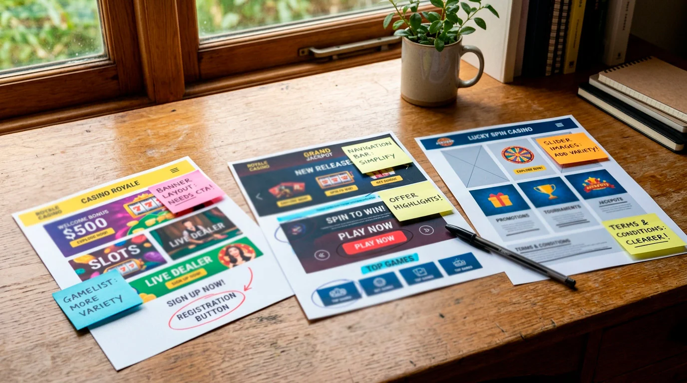 Analyst comparing low wagering marketing labels across operators