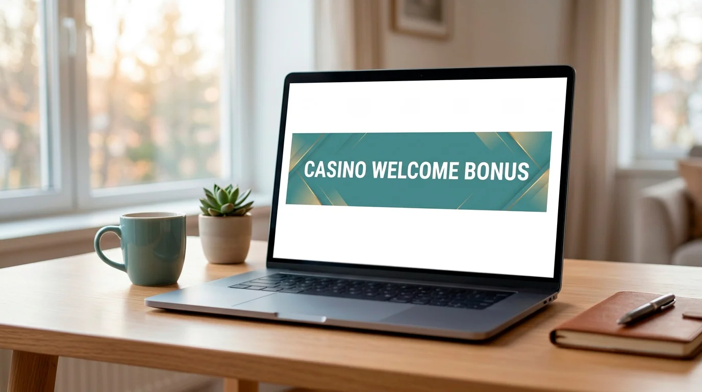 Post-reform UK casino welcome bonus landing page with new structure