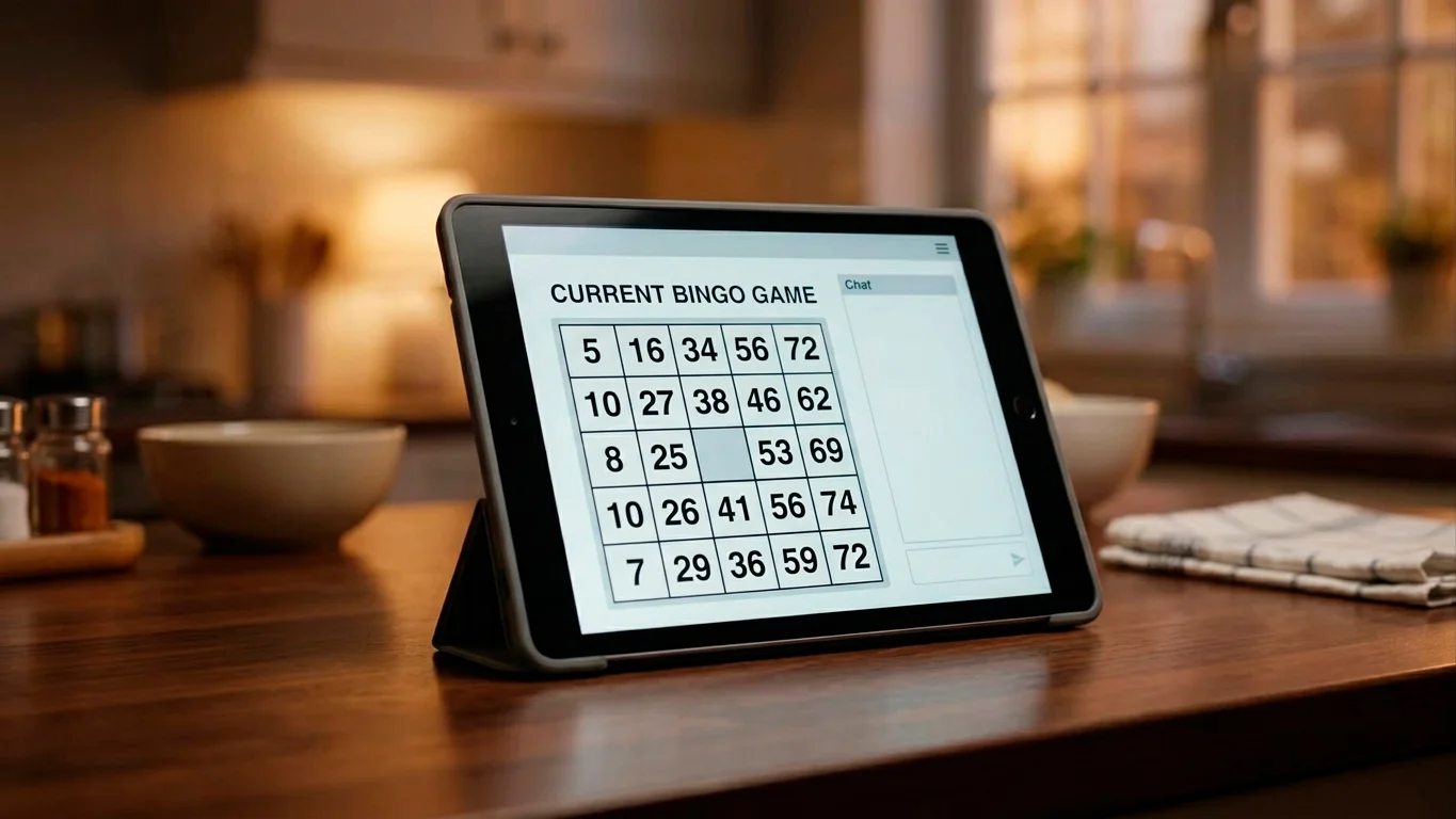 Pure-bingo online room interface after cross-product reform