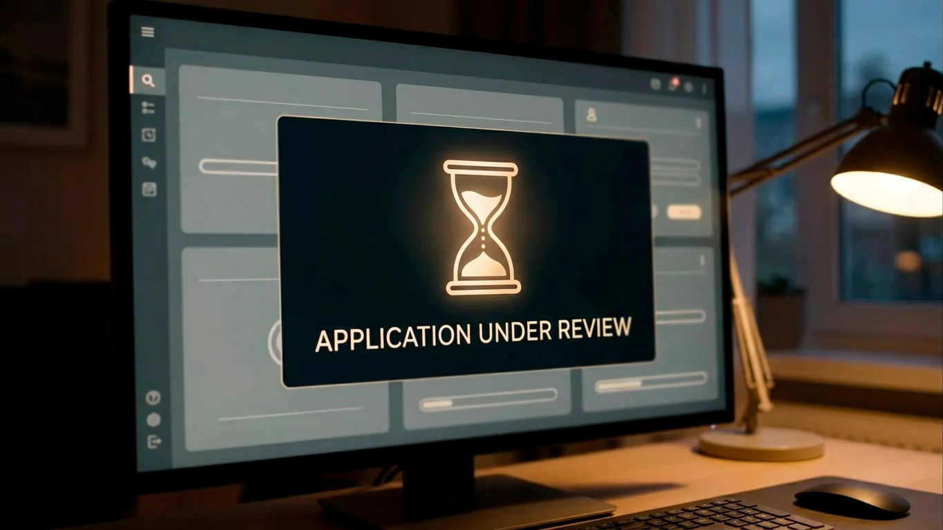 Welcome bonus credit pending compliance review on operator screen