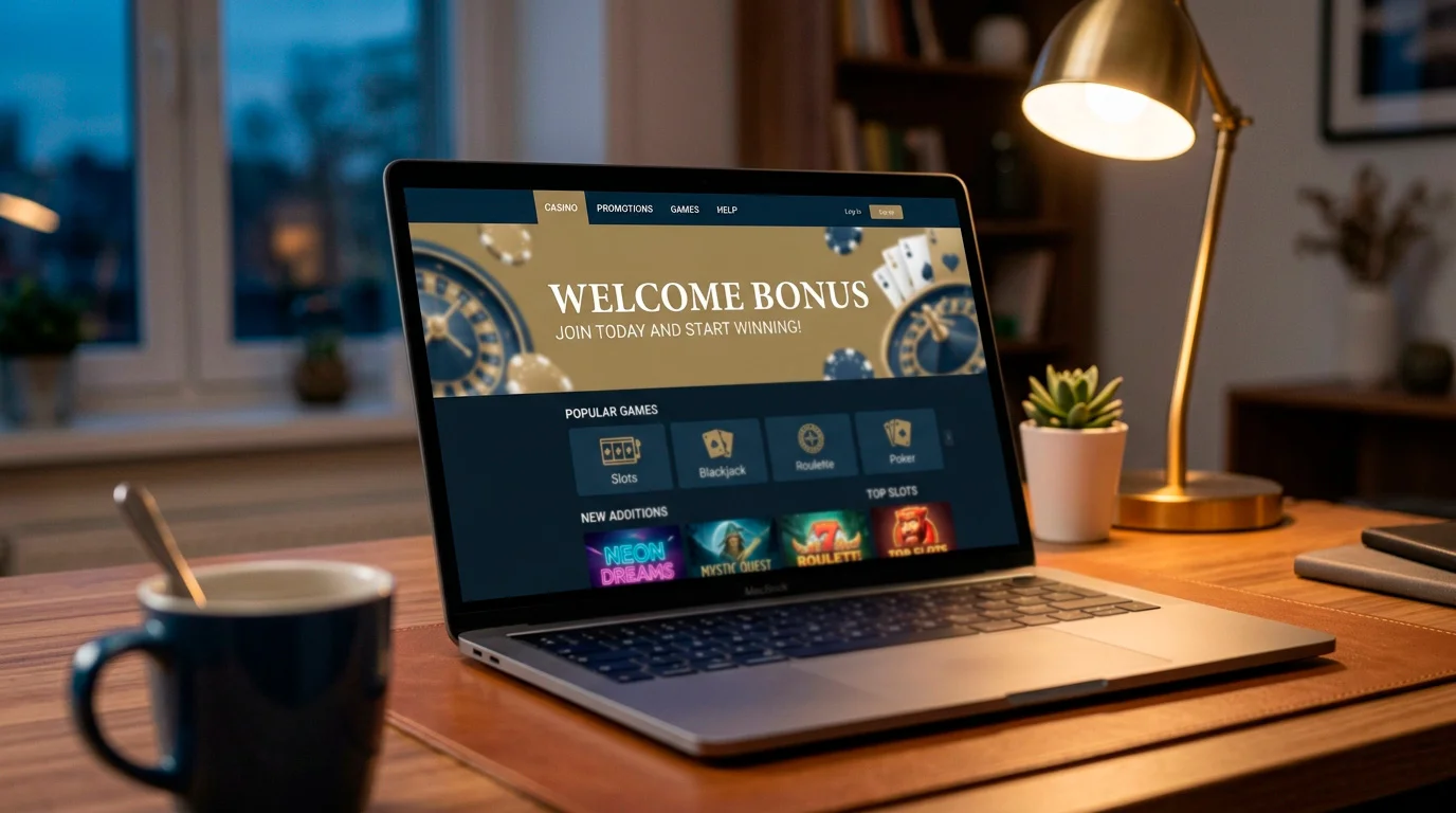 UK licensed online casino welcome offer landing page after duty reform
